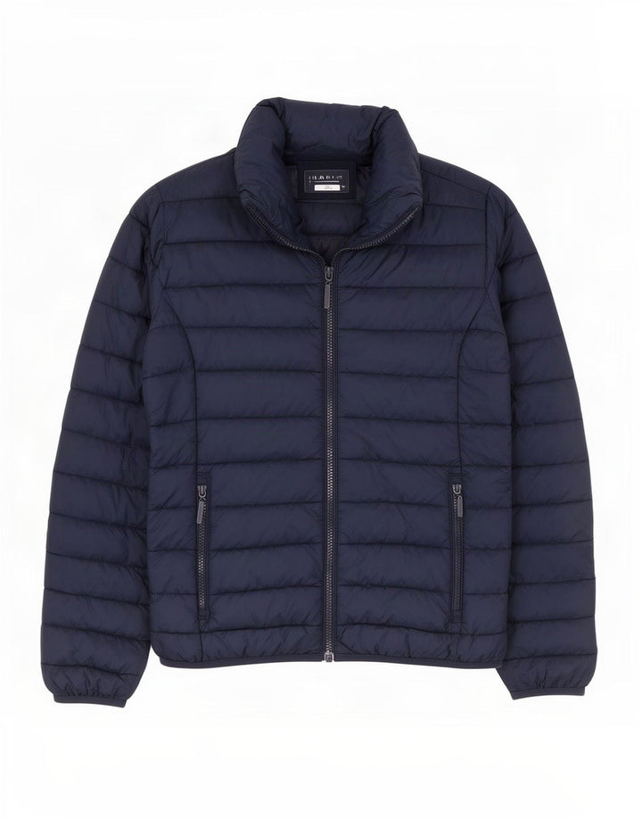 Carrera Womens Padded Jacket UK 14 Medium Navy Blue Polyamide