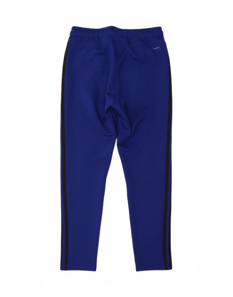 ADIDAS Womens Climalite Leggings UK 16/18 Large  Blue Polyester Vintage Adidas and Second-Hand Adidas from Messina Hembry 