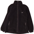 Jack Wolfskin Womens Liner Fleece Jacket UK 18/20 XL Black Polyester