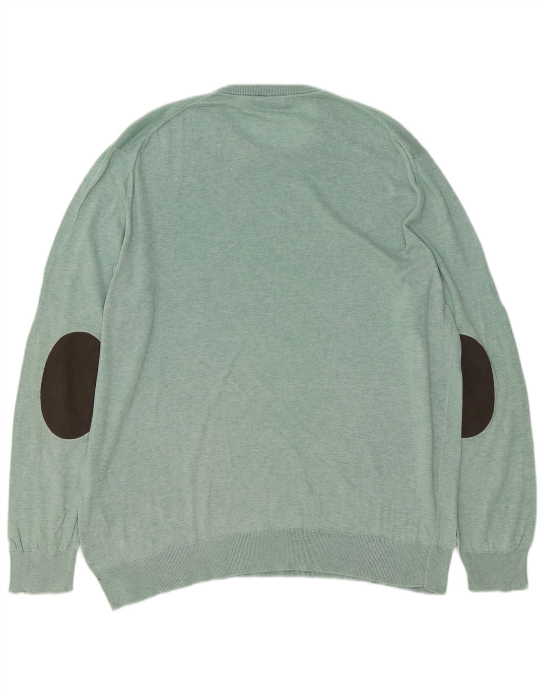Hackett Mens Crew Neck Jumper Sweater 2XL Green Cotton