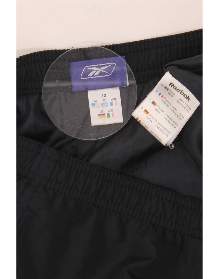 Reebok Womens UK 12 Medium Navy Blue Polyester
