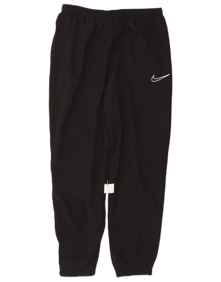 Nike Mens Dri Fit Tracksuit Trousers Joggers Medium Black Colourblock