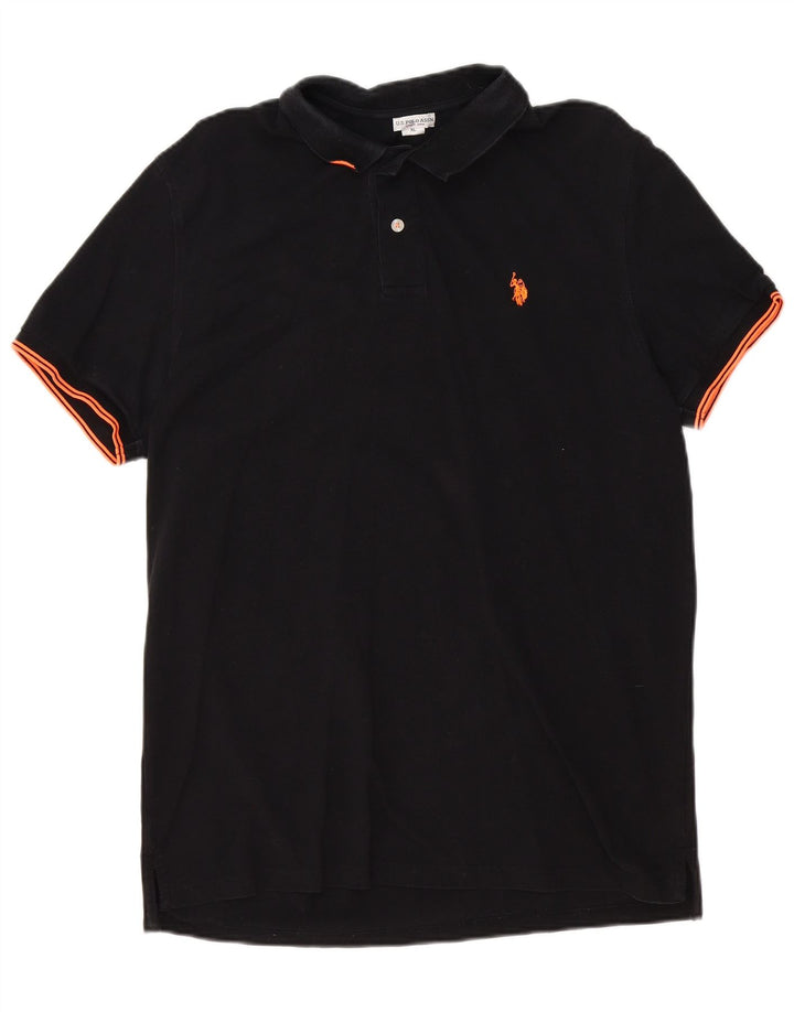 U.S. Polo Assn. Mens Polo Shirt XL Black