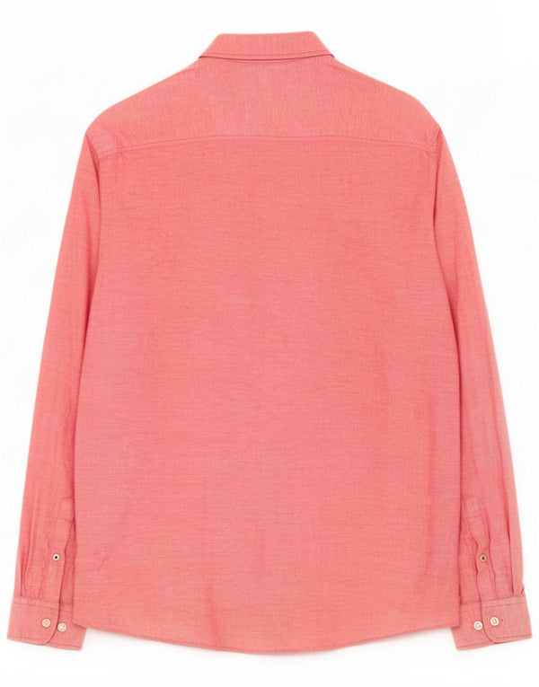 Jack & Jones Mens Shirt XL Pink Cotton