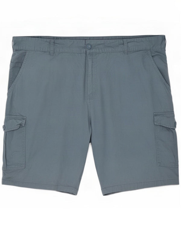 Mountain Warehouse Mens Cargo Shorts 2XL W44 Blue Cotton
