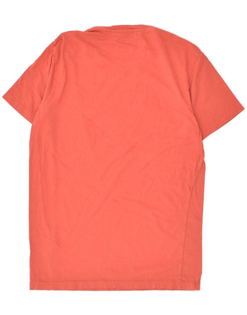 JACK & JONES Mens Graphic T-Shirt Top Small Orange Cotton | Vintage Jack & Jones | Thrift | Second-Hand Jack & Jones | Used Clothing | Messina Hembry 