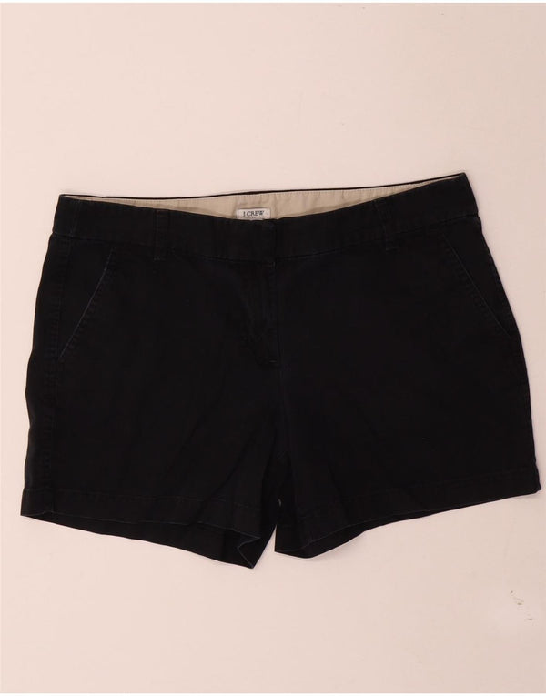 J. Crew Womens Chino Shorts US 10 Large W34 Black Cotton