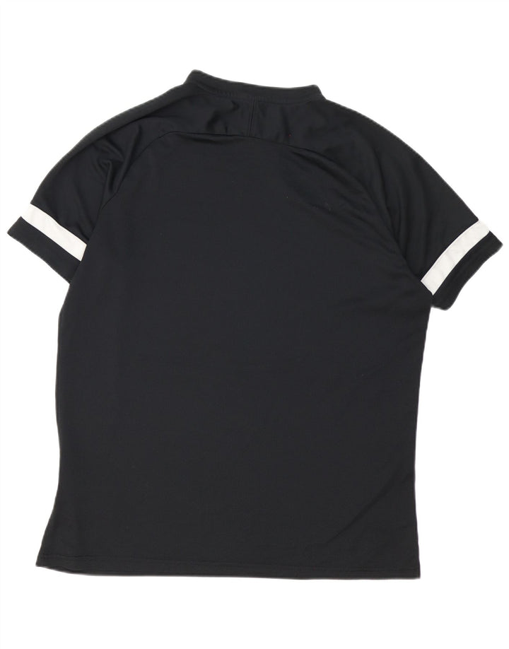 Nike Mens Dri Fit T-Shirt Top XL Black Colourblock
