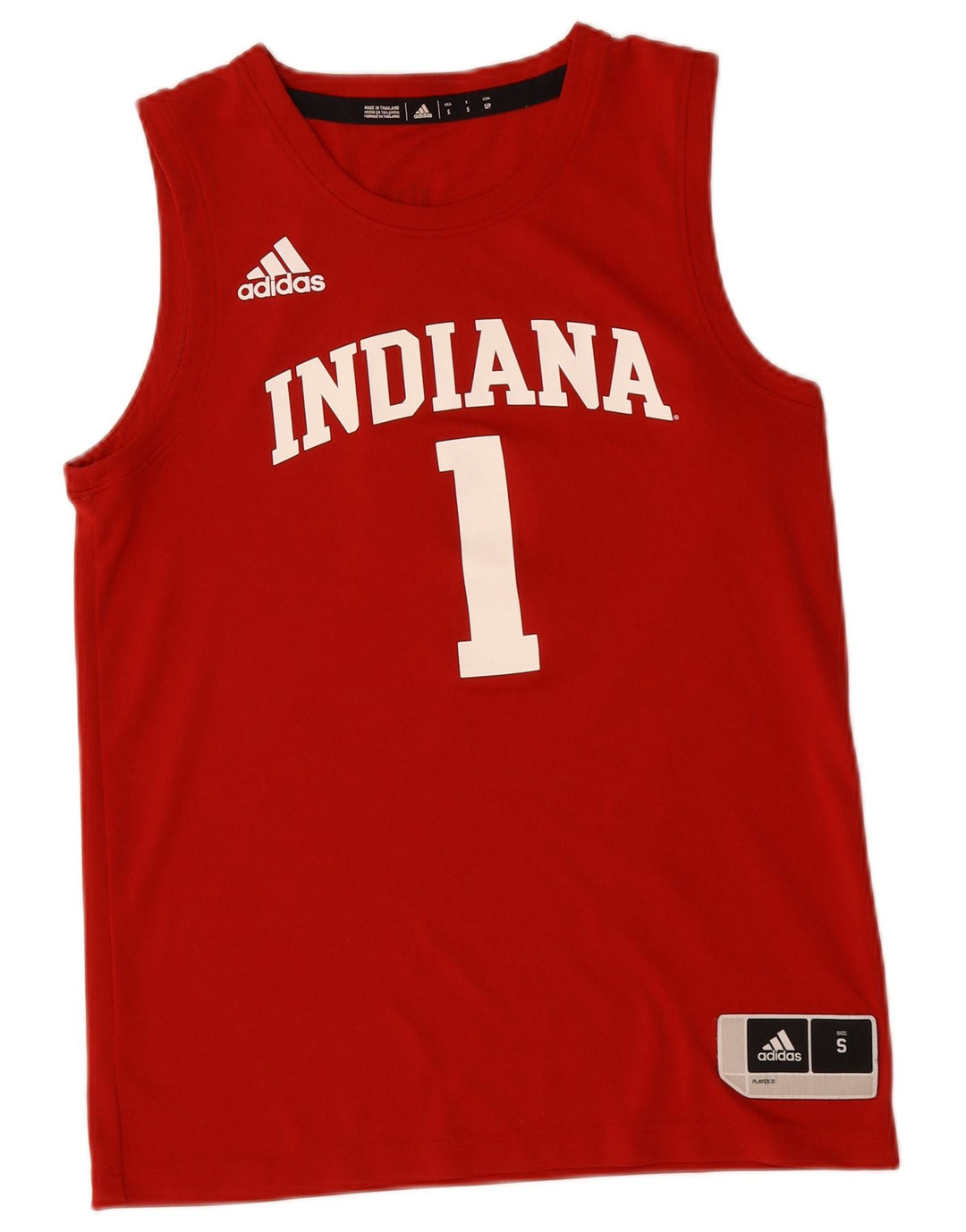ADIDAS Mens Indiana Graphic Vest Top Small Red Polyester