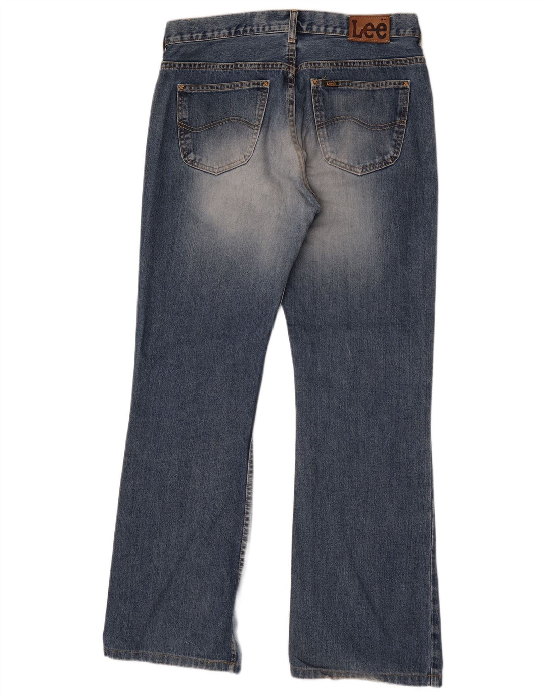 Lee Mens Denver Bootcut Jeans W36 L33 Blue Cotton