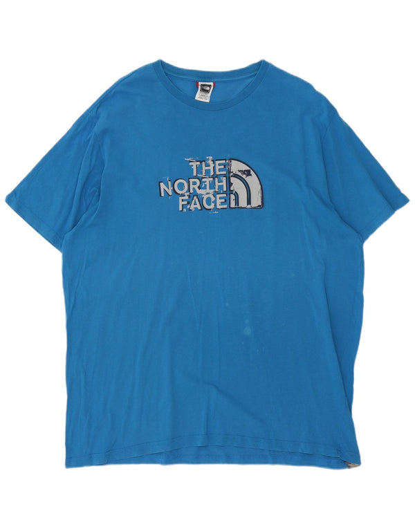 The North Face Mens Graphic T-Shirt Top XL Blue