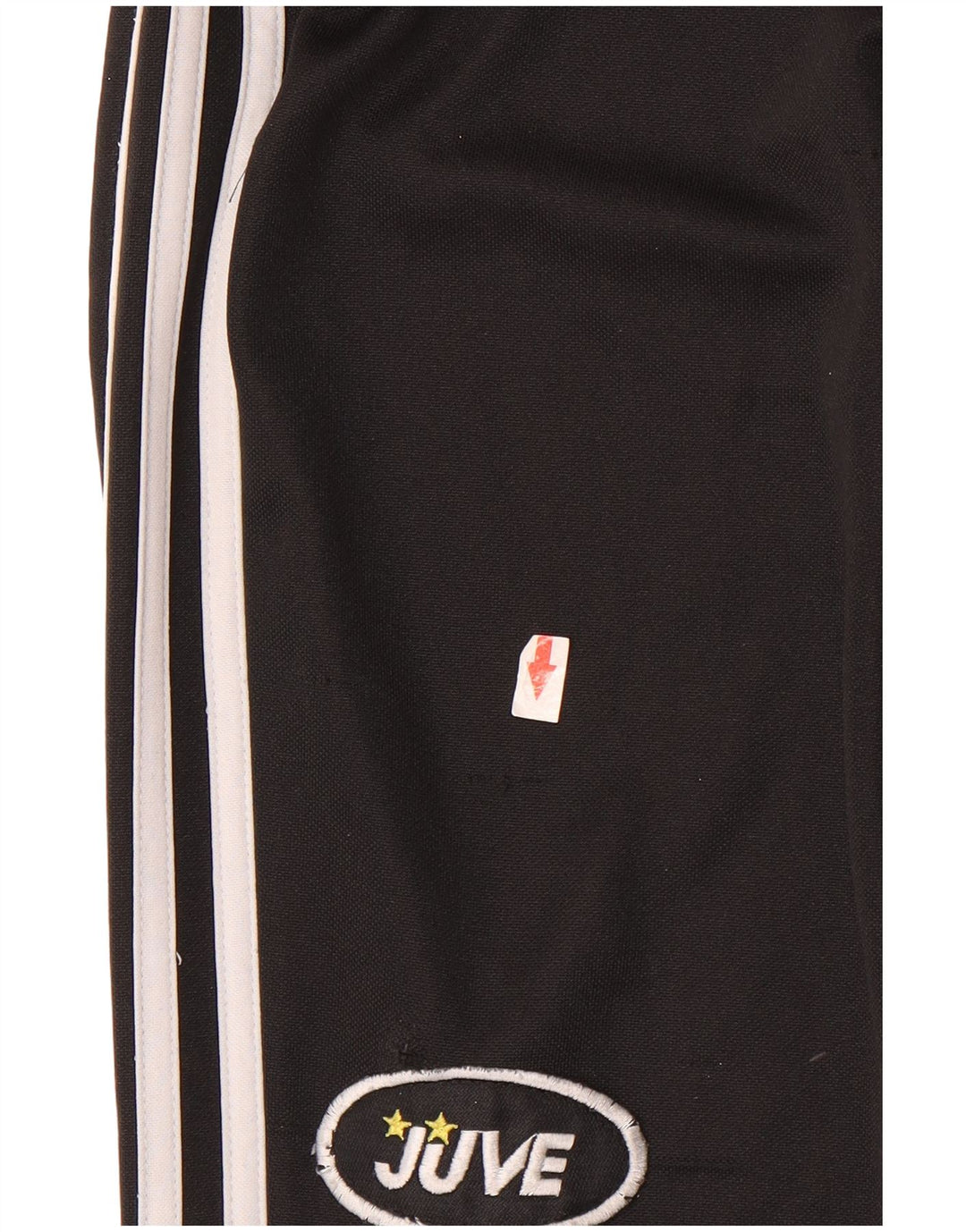 Adidas Mens Juventus Graphic Tracksuit Trousers Small  Black Polyester