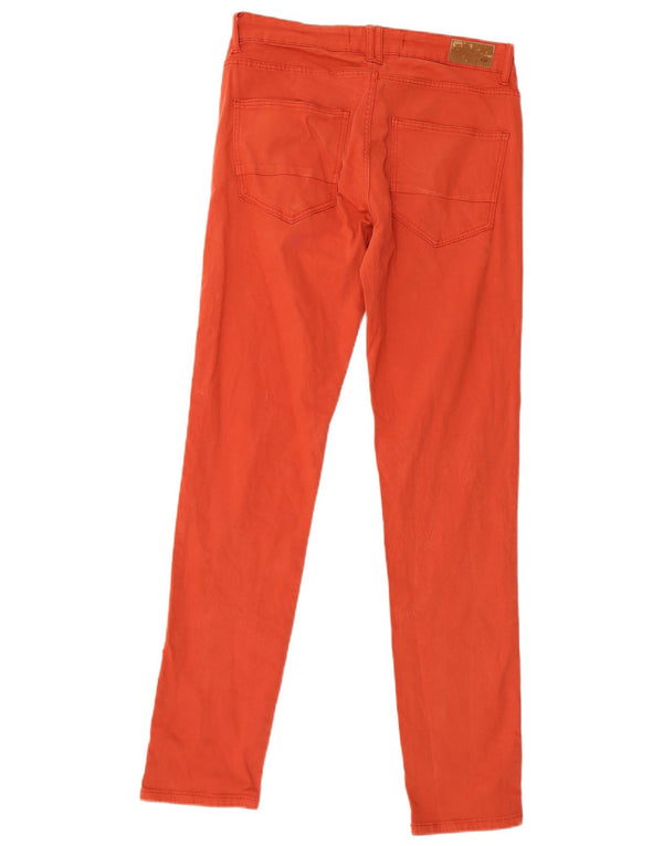 Zara Mens Skinny Jeans EU 40 Medium W31 L31 Orange