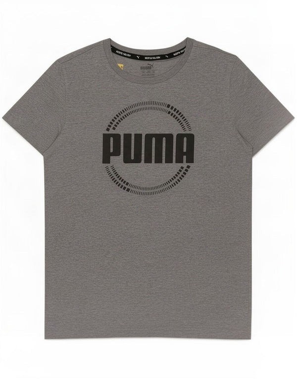 Puma Boys Graphic T-Shirt Top 13-14 Years Grey