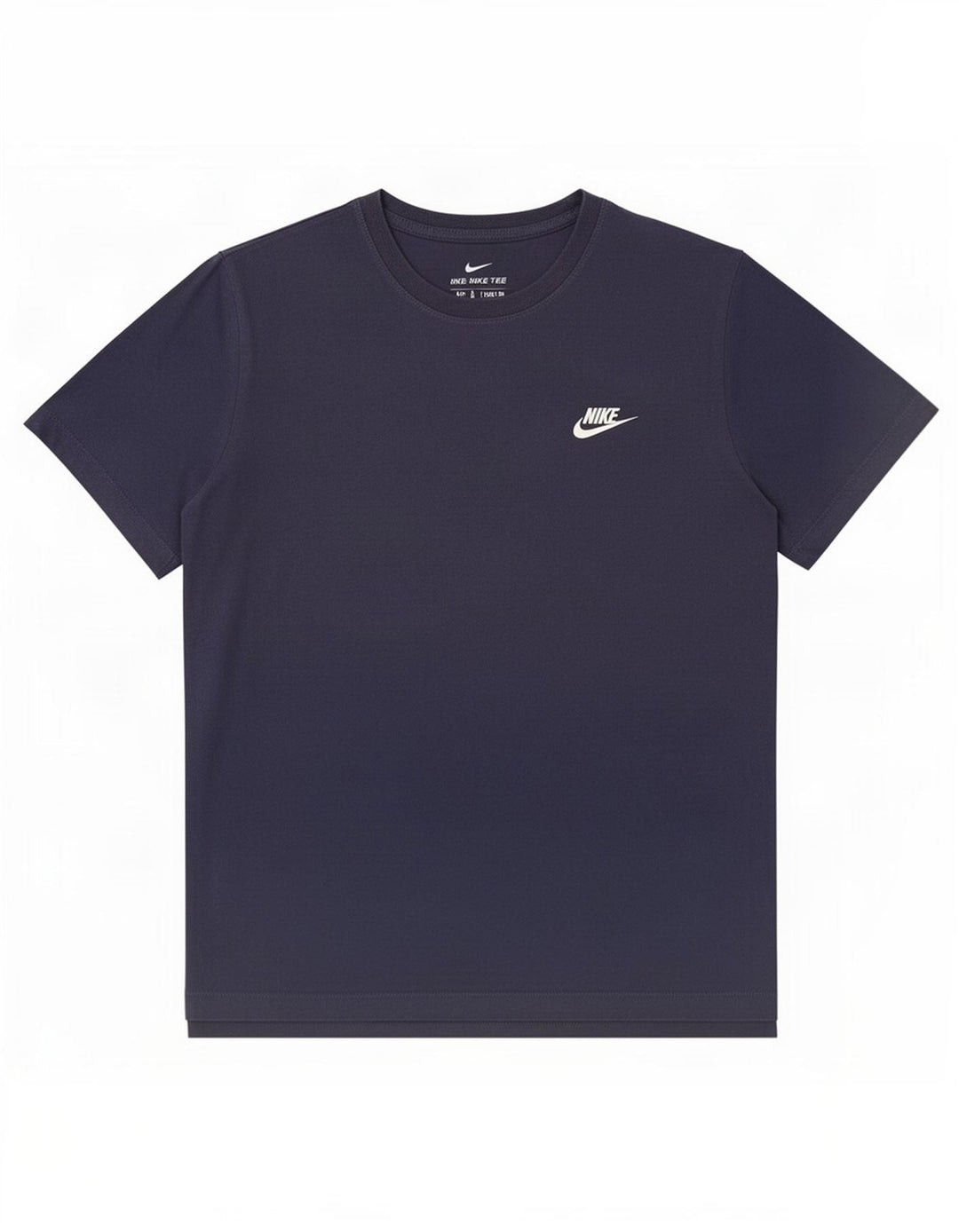 Nike Mens T-Shirt Top Medium Navy Blue Cotton