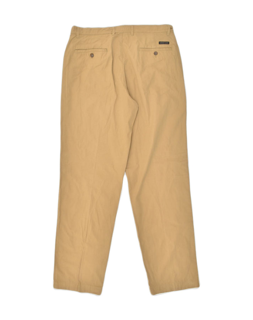 MARLBORO CLASSICS Mens Straight Casual Trousers IT 52 XL W32 L33 Beige | Vintage Marlboro Classics | Thrift | Second-Hand Marlboro Classics | Used Clothing | Messina Hembry 