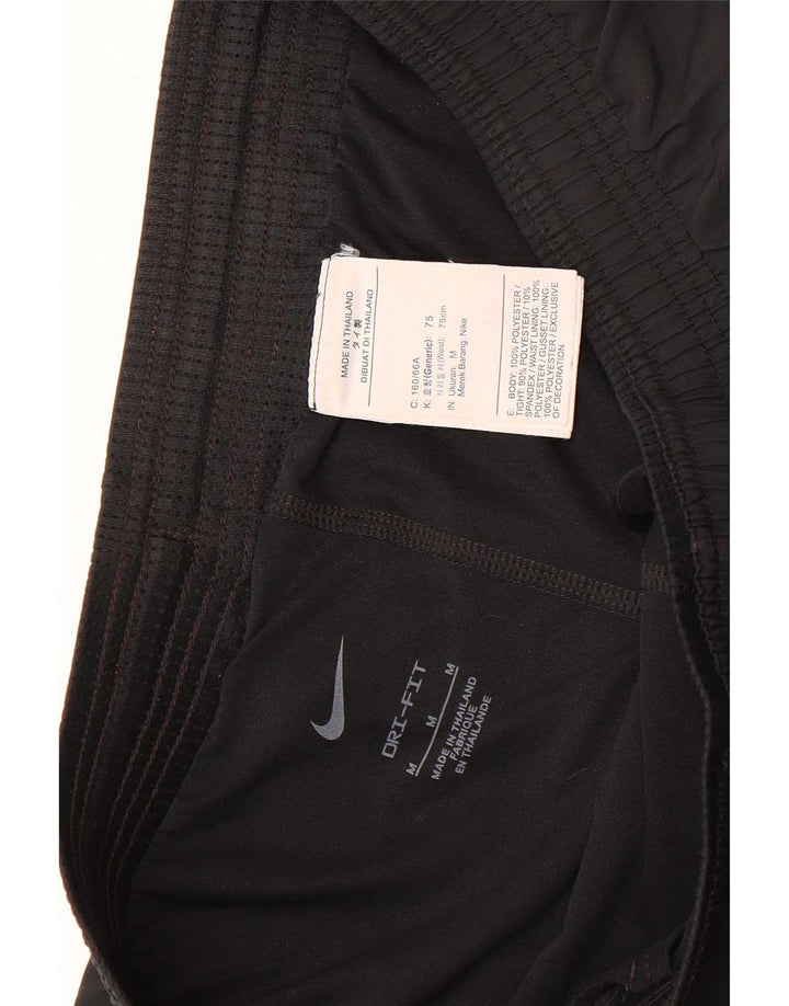 Nike Womens Dri Fit Sport Shorts UK 14 Medium Black Polyester