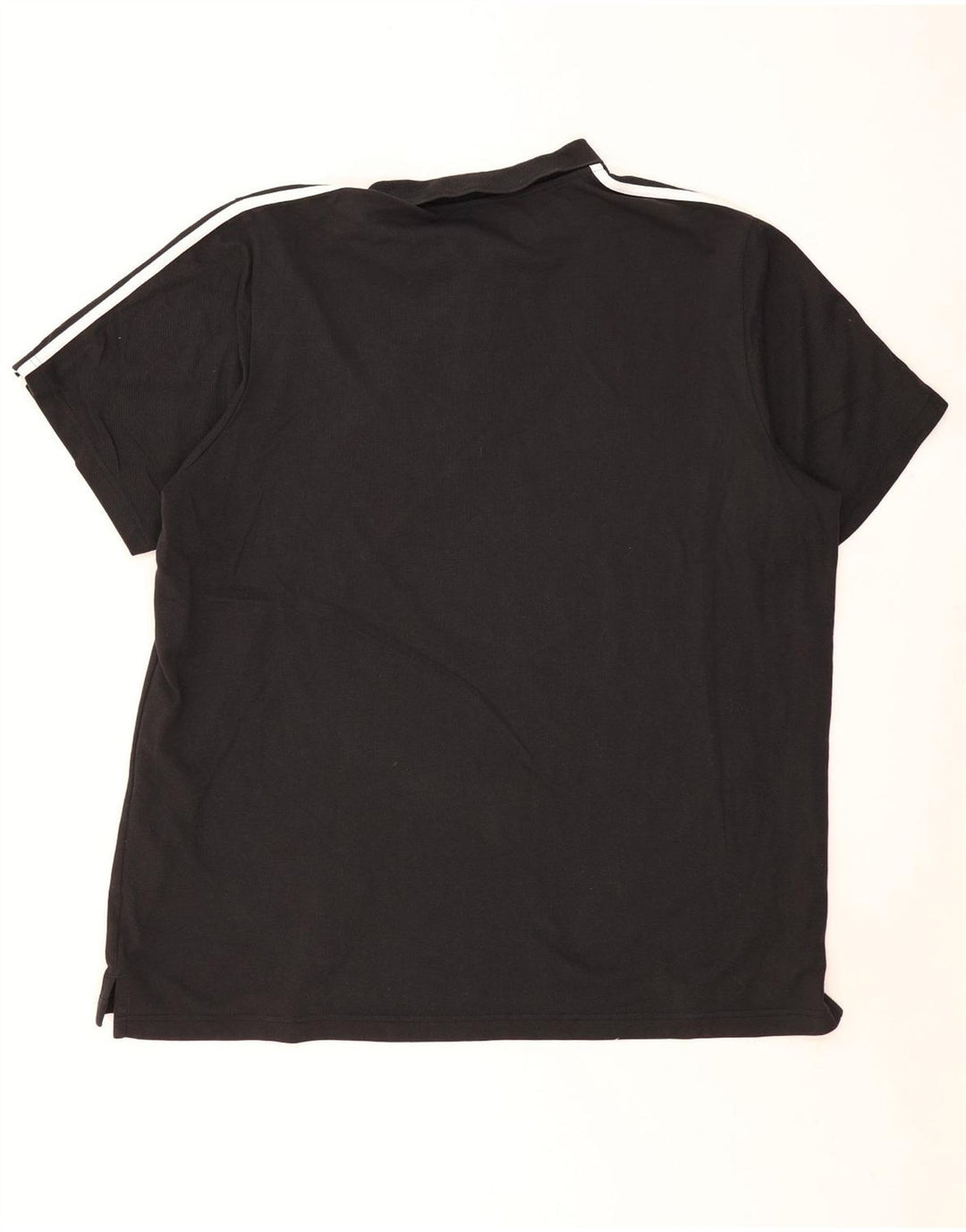 ADIDAS Mens Polo Shirt 2XL Black