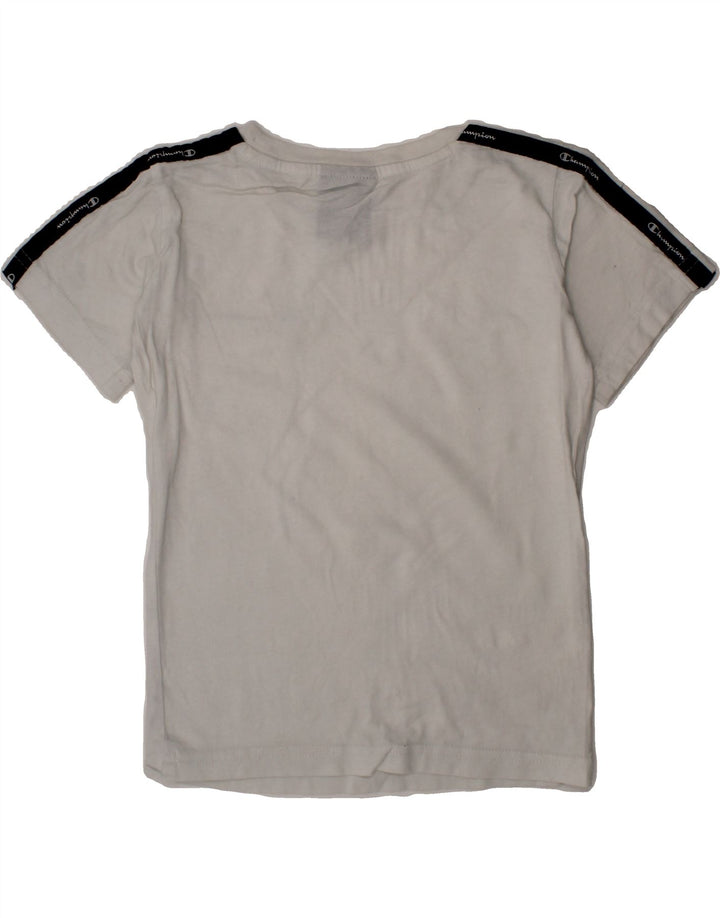 CHAMPION Boys Graphic T-Shirt Top 3-4 Years 2XS White Vintage Champion and Second-Hand Champion from Messina Hembry 