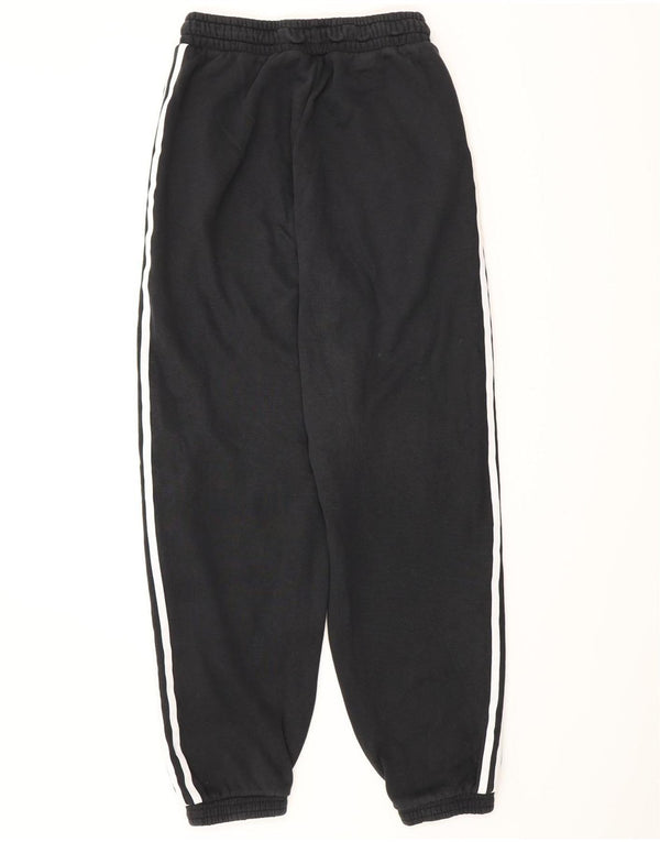 Adidas Womens Tracksuit Trousers Joggers UK 8 Small Black Cotton