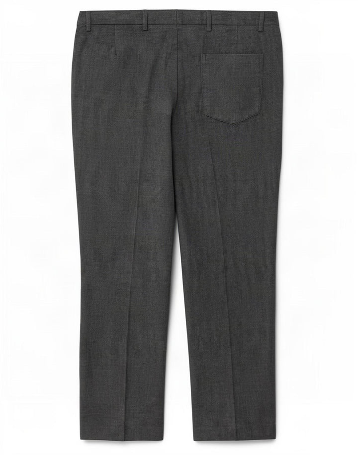 Marks & Spencer Mens Regular Suit Trousers W38 L29 Grey Houndstooth