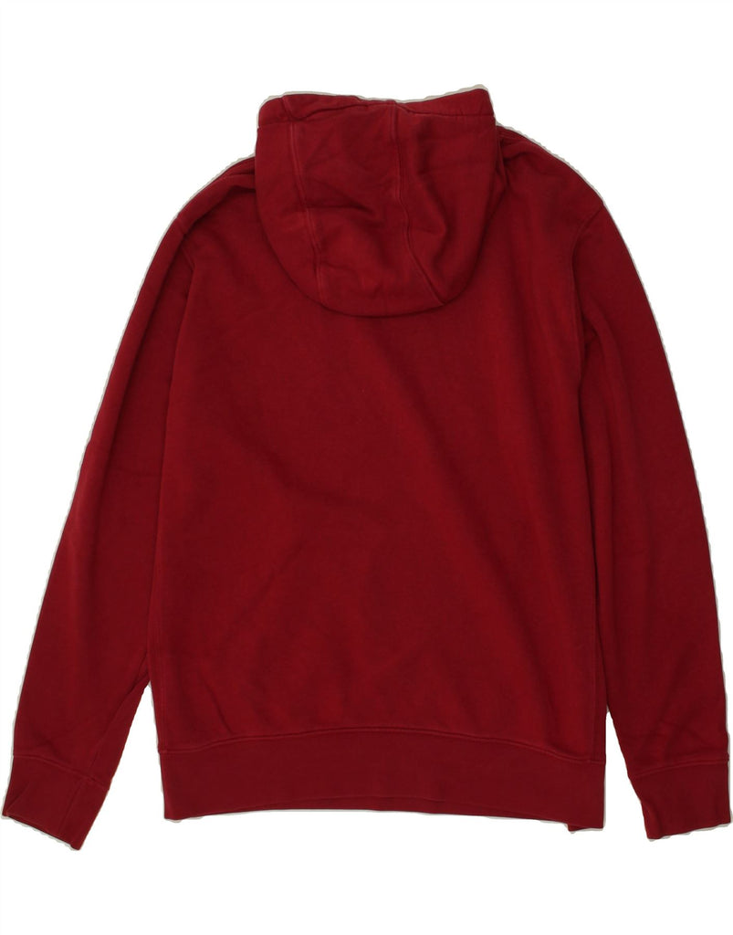 NIKE Mens Hoodie Jumper Large Red Cotton Vintage Nike and Second-Hand Nike from Messina Hembry 