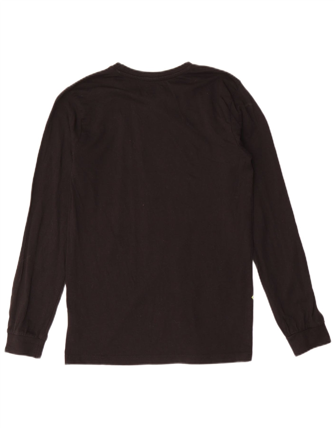 Kappa Boys Graphic Top Long Sleeve 13-14 Years Black Cotton