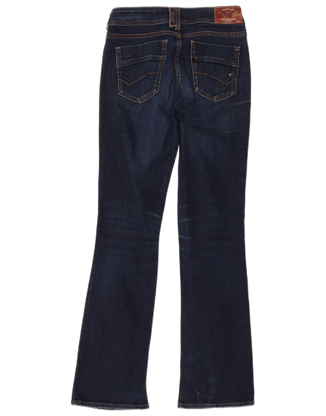 Tommy Hilfiger Mens Rhonda Bootcut Jeans W29 L34 Blue Cotton