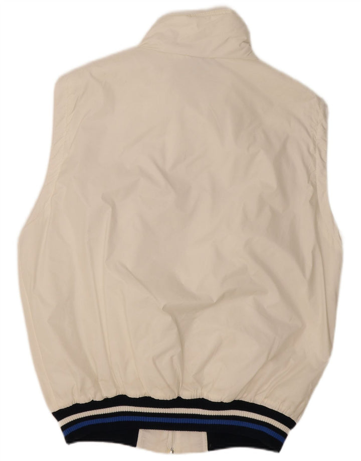 AUSTRALIAN L'ALPINA Mens Gilet UK 40 Large White Polyamide