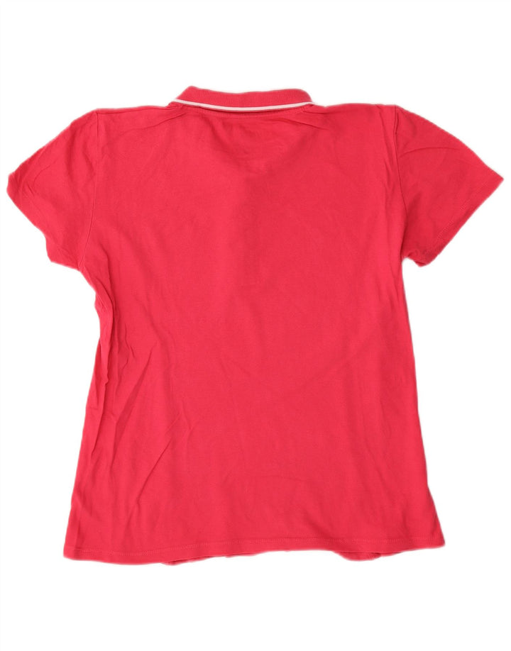 Dack's Womens Polo Shirt UK 18 XL Red Cotton