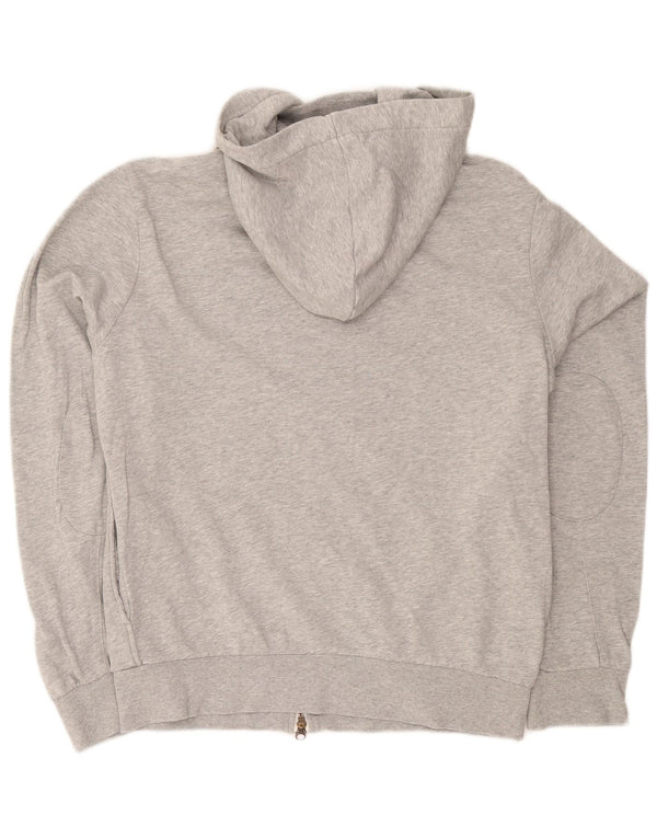 Sun68 Mens Zip Hoodie Sweater XL Grey Cotton
