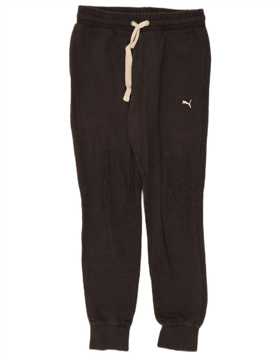 Puma Womens Tracksuit Trousers Joggers UK 12 Medium Grey Flecked