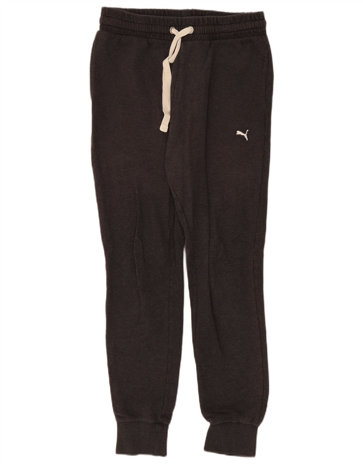 Puma Womens Tracksuit Trousers Joggers UK 12 Medium Grey Flecked