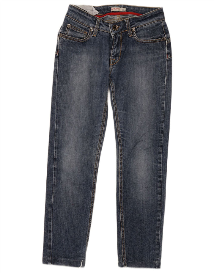 Liu Jo Womens Cropped Jeans W28 L25 Blue Cotton