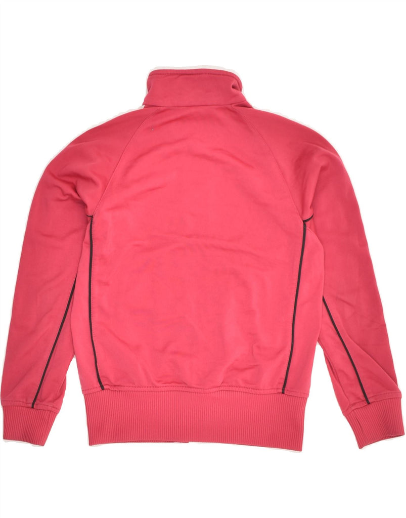 ADIDAS Girls Tracksuit Top Jacket 7-8 Years Pink Polyester | Vintage Adidas | Thrift | Second-Hand Adidas | Used Clothing | Messina Hembry 