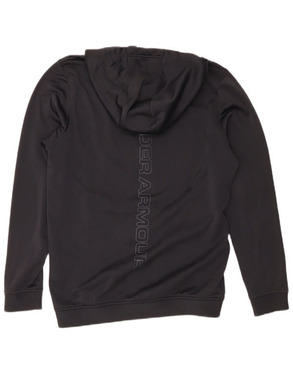 Under Armour Mens Cold Gear Graphic Zip Hoodie Sweater Small Black