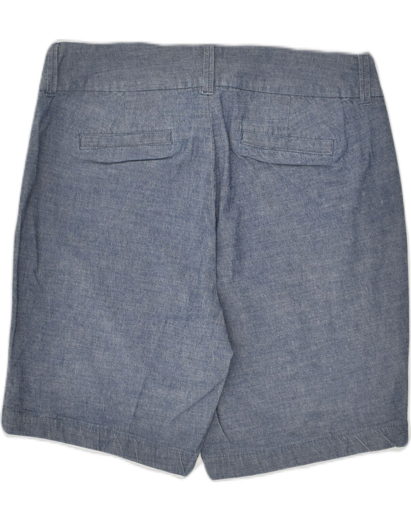 J. CREW Womens Stretch Chino Shorts US 8 Medium W32  Blue Cotton | Vintage J. Crew | Thrift | Second-Hand J. Crew | Used Clothing | Messina Hembry 