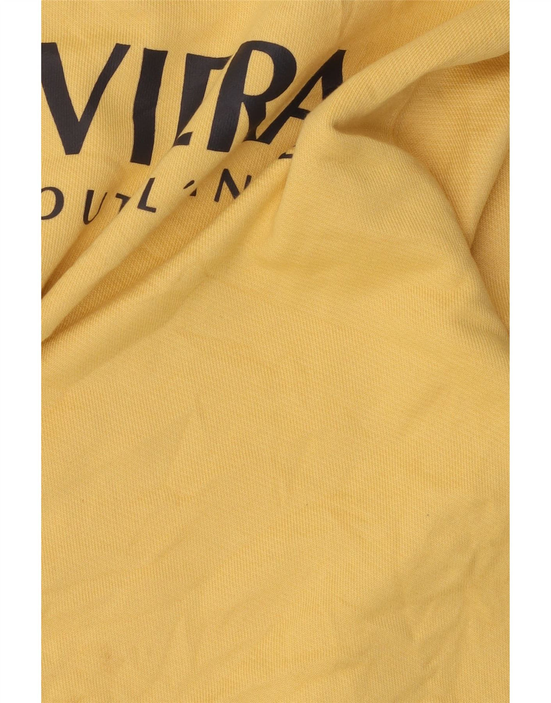 Jack & Jones Mens Graphic Sweatshirt Jumper Large Yellow Cotton