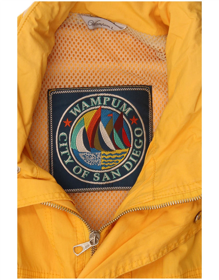 Wampum Mens Utility Jacket UK 40 Large Yellow