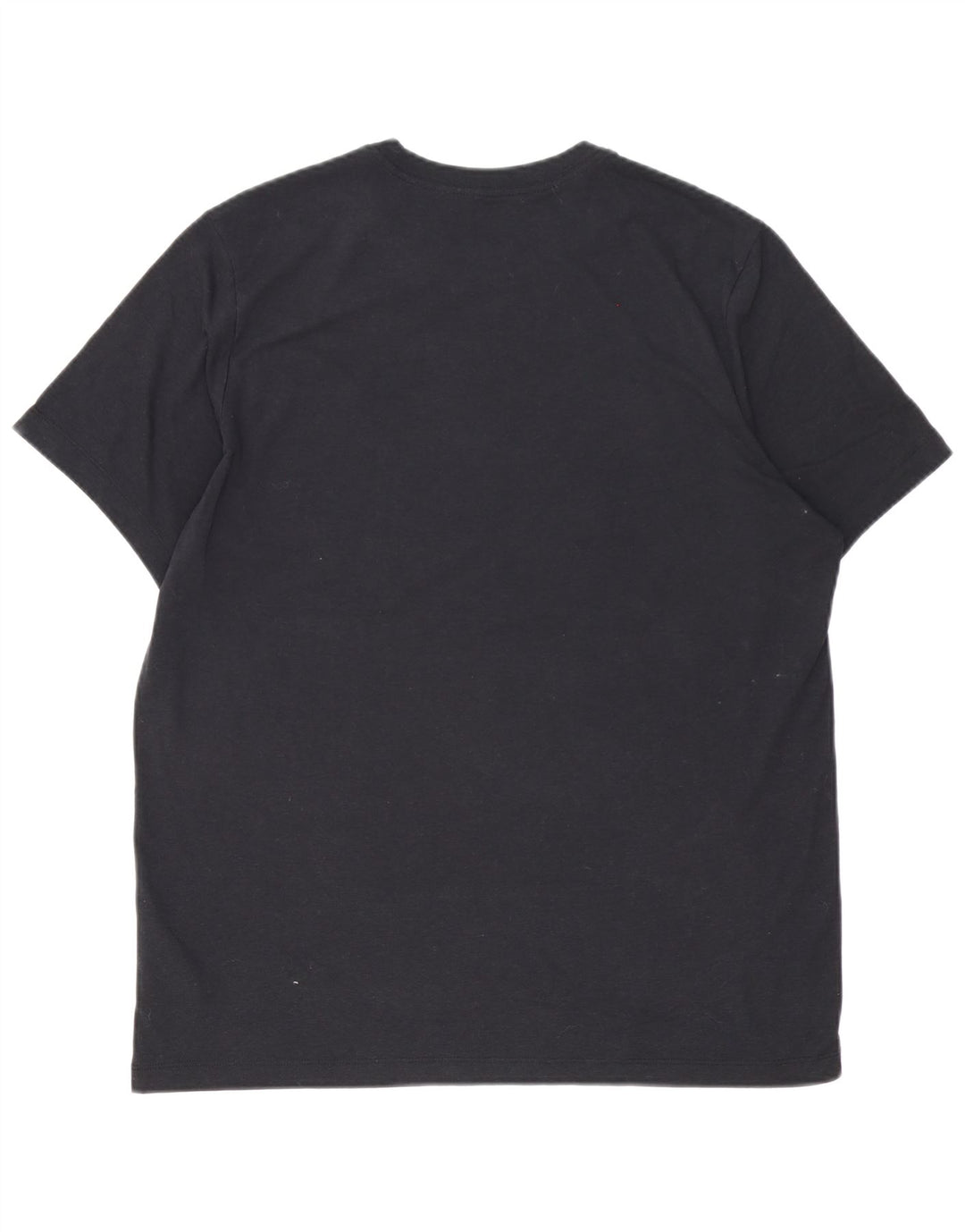Nike Mens Dri Fit Graphic T-Shirt Top Large Black Polyester