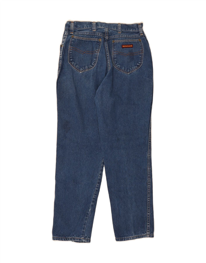RUSTLER Girls Straight Jeans 12-13 Years W26 L27 Blue Vintage Rustler and Second-Hand Rustler from Messina Hembry 