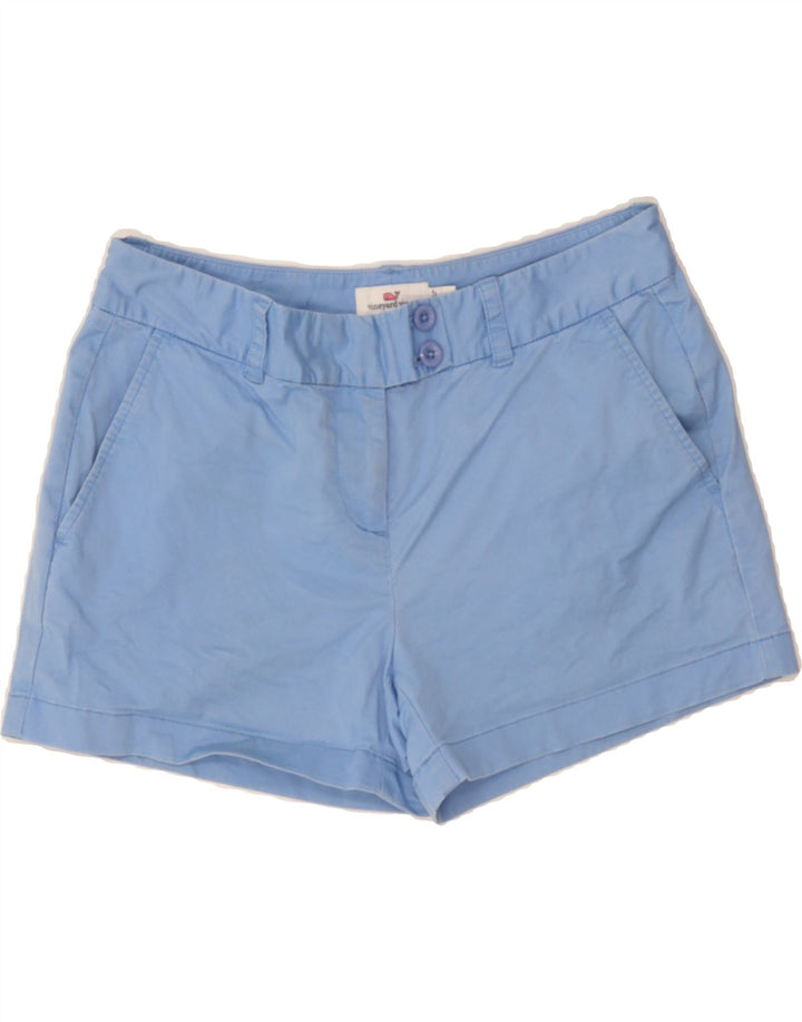 VINEYARD VINES Womens Chino Shorts US 4 Small W30 Blue Vintage Vineyard Vines and Second-Hand Vineyard Vines from Messina Hembry 