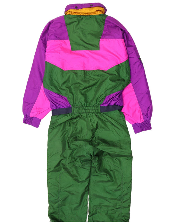 Nevica Mens Hooded Ski Jumpsuit UK 42 Large Multicoloured Colourblock