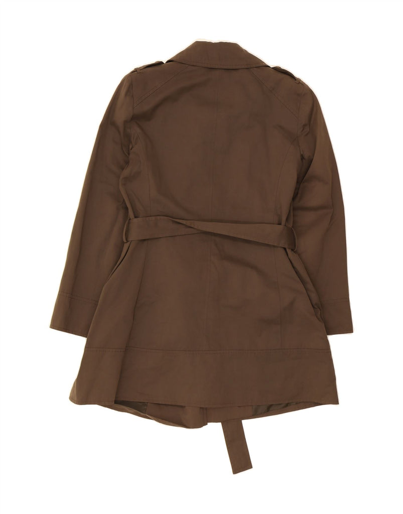 LENER CORDIER Womens Trench Coat IT 42 Medium Brown Polyester Vintage Lener Cordier and Second-Hand Lener Cordier from Messina Hembry 