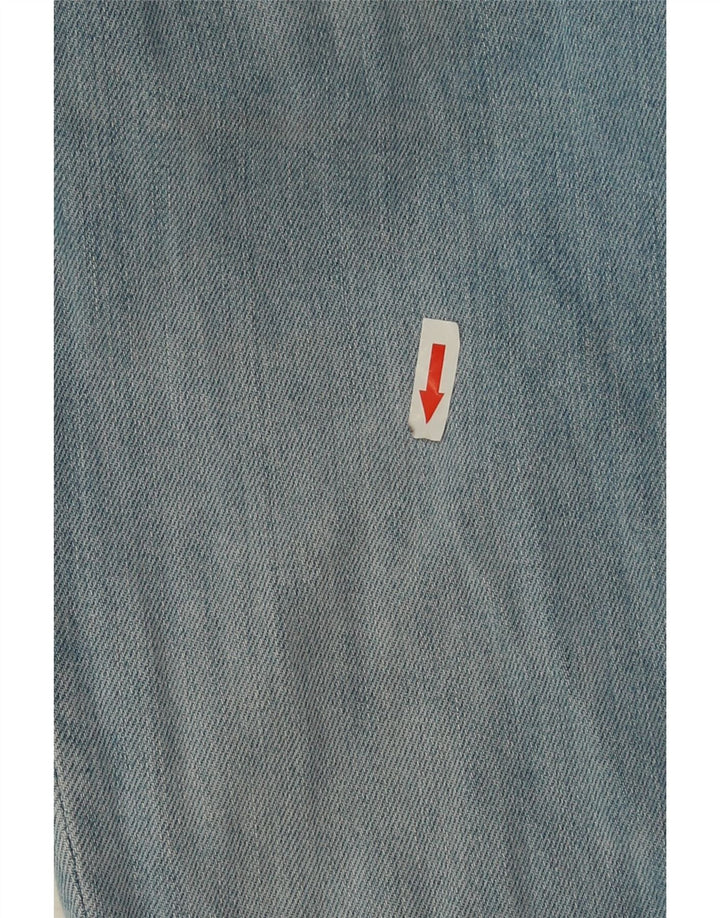 Lee Mens Brooklyn Straight Jeans W36 L30 Blue Cotton