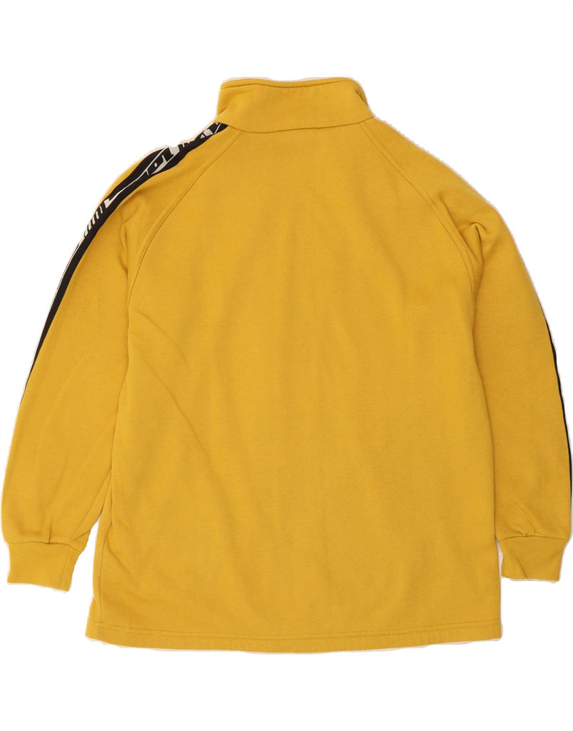 LOTTO Mens Graphic Tracksuit Top Jacket Medium Yellow Polyester Vintage Lotto and Second-Hand Lotto from Messina Hembry 