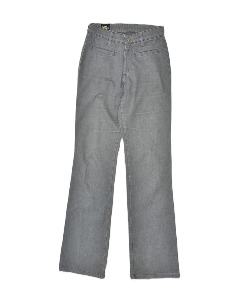 LEE Mens Straight Casual Trousers W28 L33 Grey Cotton | Vintage | Thrift | Second-Hand | Used Clothing | Messina Hembry 