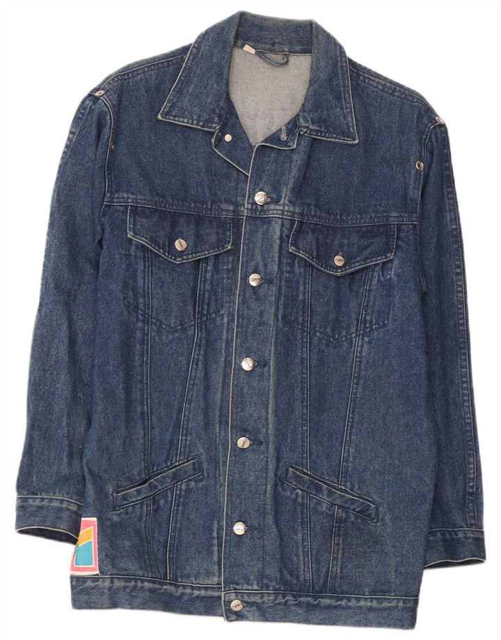 Esprit Mens Denim Jacket UK 38 Medium Blue Cotton