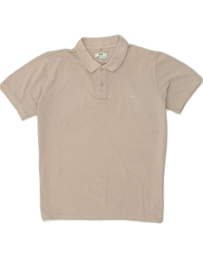 CARRERA Mens Polo Shirt XL Beige Cotton | Vintage Carrera | Thrift | Second-Hand Carrera | Used Clothing | Messina Hembry 