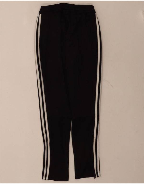Adidas Boys Tracksuit Trousers 11-12 Years  Black Polyester
